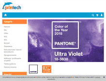 Tablet Screenshot of printech.com.pl